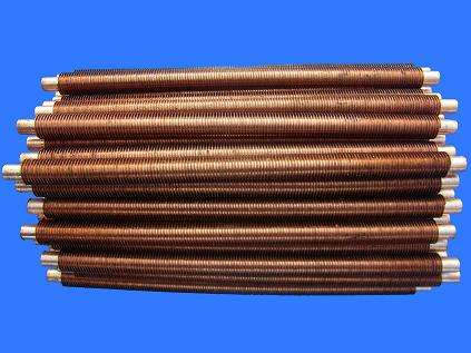 DELLOK Extruded High Copper Radiator Finned Tubes With 10.5mm Fin Height